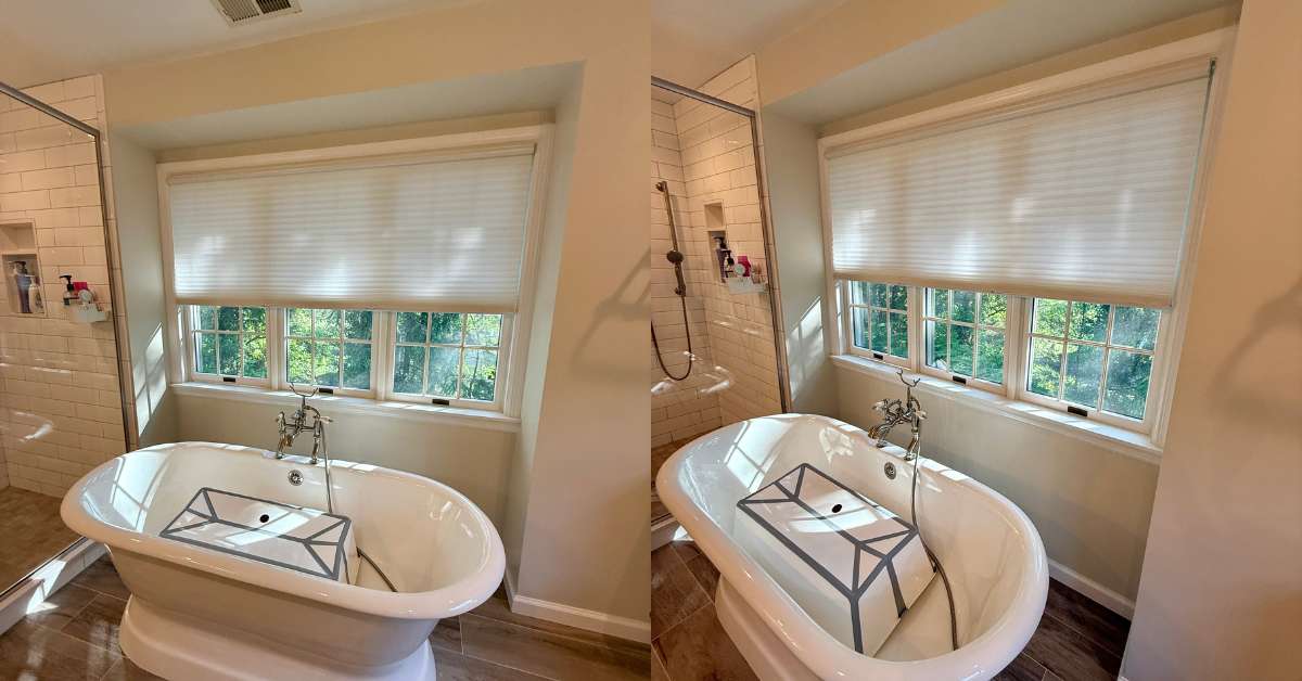 Hunter Douglas Honeycomb Shades Installation in Chappaqua NY