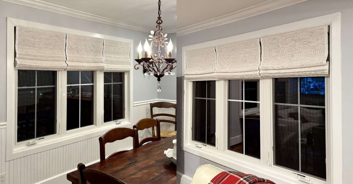 Graber Woven Shades Installation in Armonk, NY