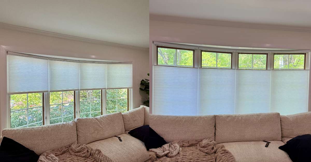 Alta Cellular Shades Installation in Pleasantville, NY